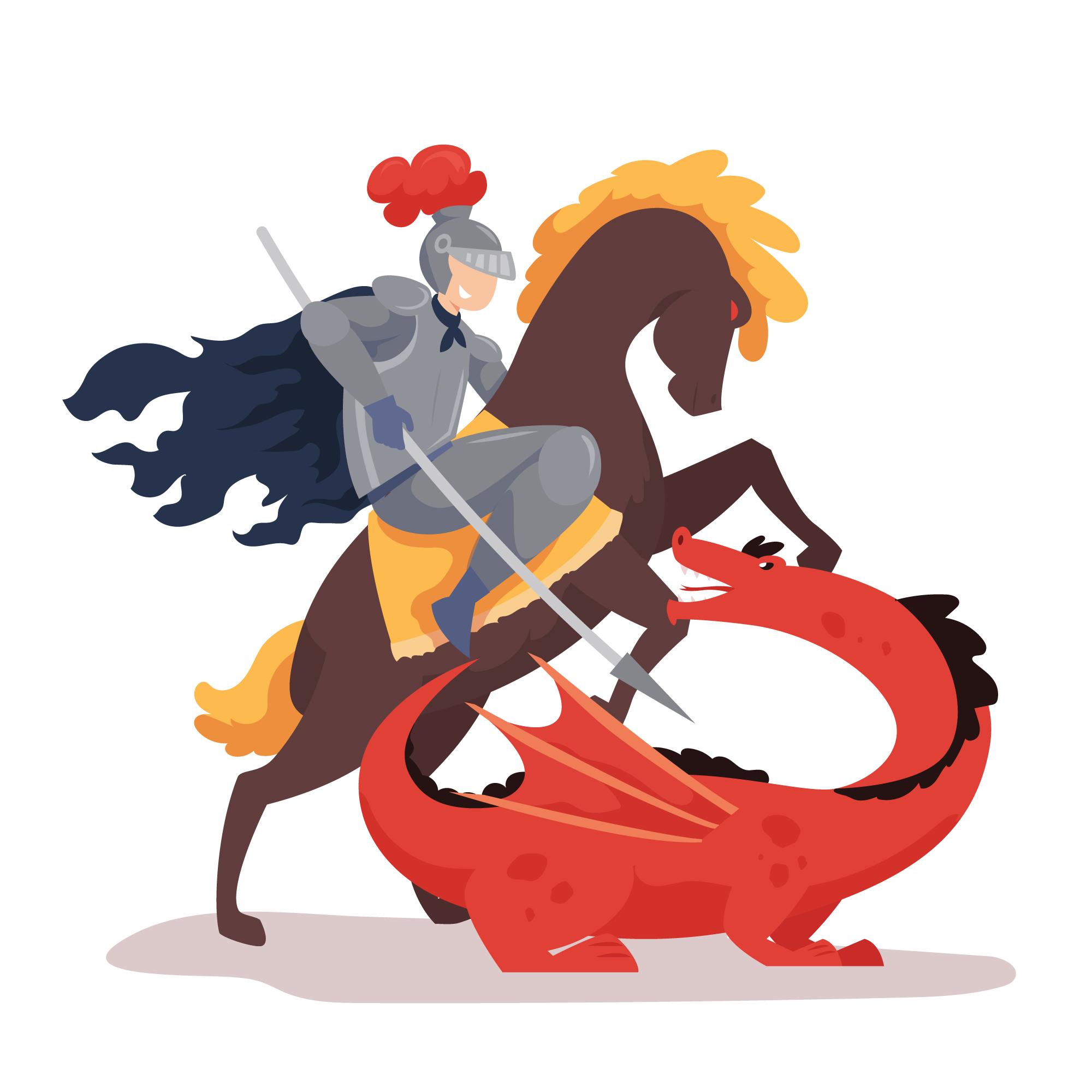 St George and the Dragon – The Dragon’s Connection